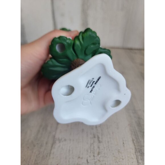 Dept 56 Village porcelain pine small snow 52191 accessory xmas - Picture 7 of 7